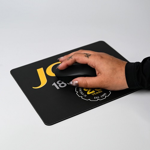 Fabric Mouse Mat (3mm) Natural Rubber 