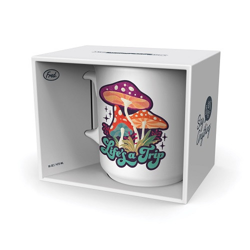 Fred Say Anything Mug - Life's A Trip Multi