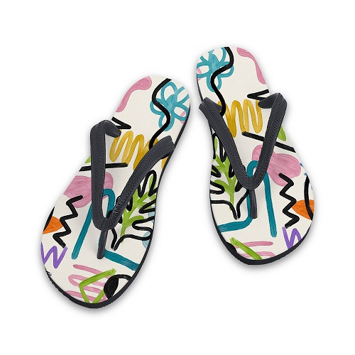 Full Colour Printed Flip Flops