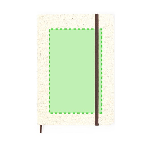 Hucka A5 Notebook with a Linen Cover 