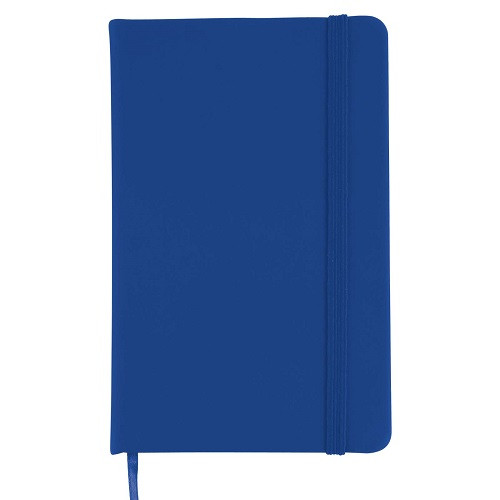 Notebook With Elastic Closure/Expandable Pocket 
