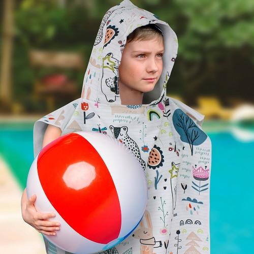 Kids Hooded Towel 