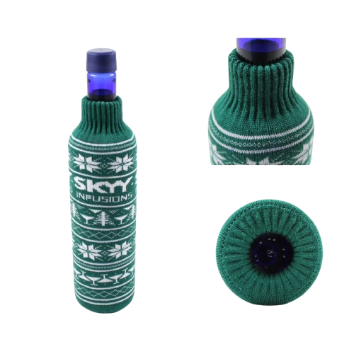 Knit Wine Bottle Cover