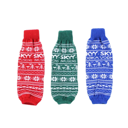 Knit Wine Bottle Cover 