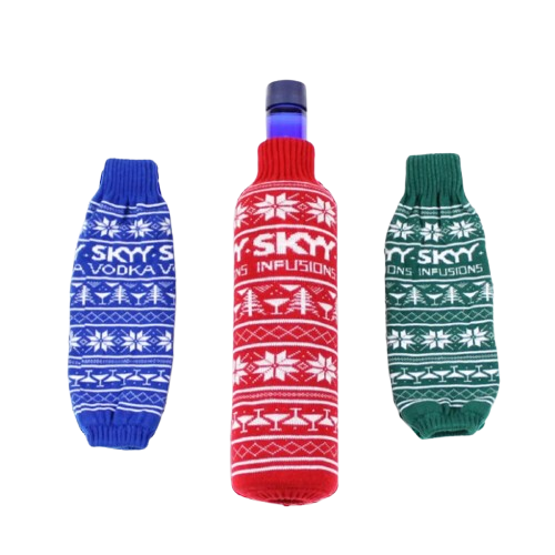 Knit Wine Bottle Cover 