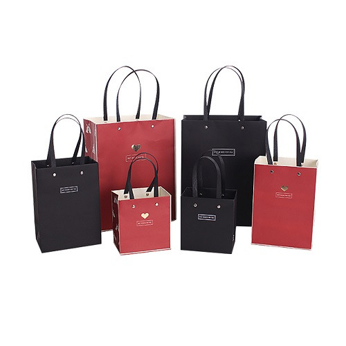 Knitted Handle Bag with Lamination (220 x 270 x 100mm) 