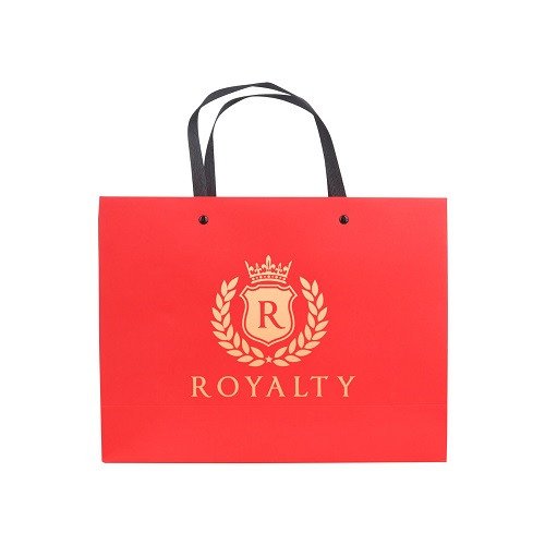 Knitted Handle Bag with Lamination (300 x 230 x 100mm) 