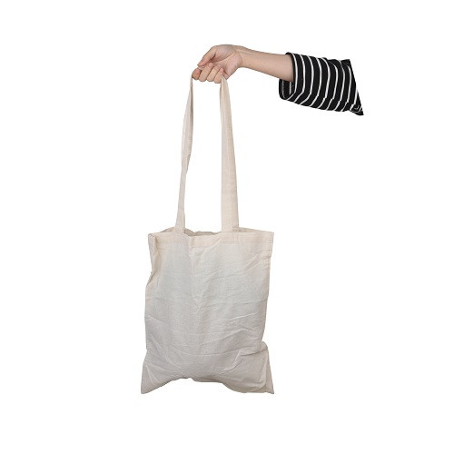 Long Handle Calico Bag 