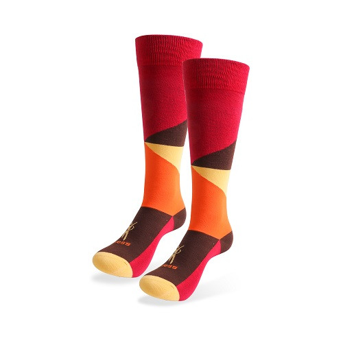 Mid-Calf Custom Pattern Socks