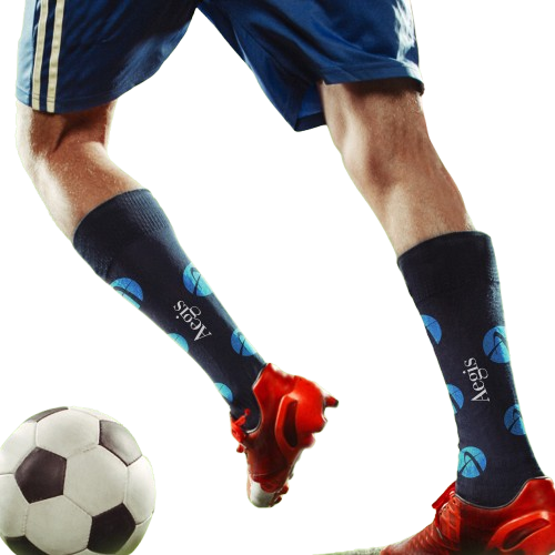Mid-Calf Custom Pattern Socks 