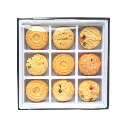 Mini Assorted Cookies Gift Pack Branded with Custom Printed Sleeve
