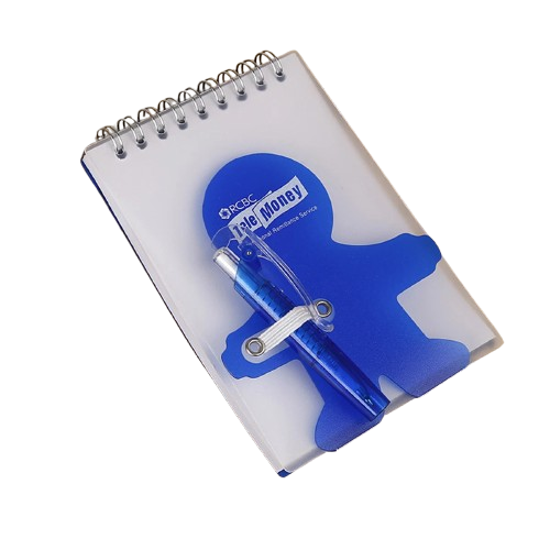 Mini Pocket Notebook with Pen 