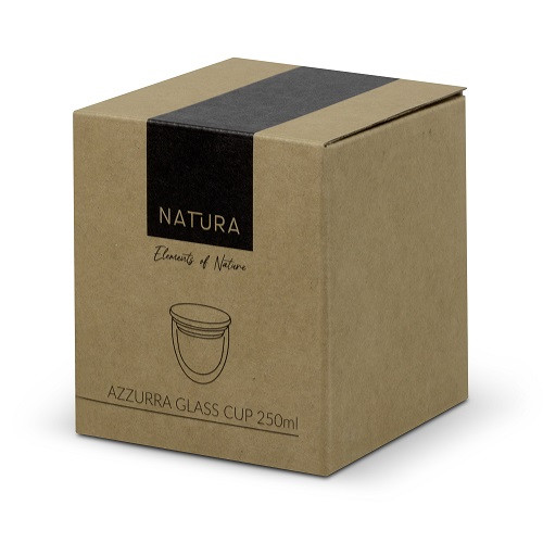 NATURA Azzurra Glass Cup – 250ml 