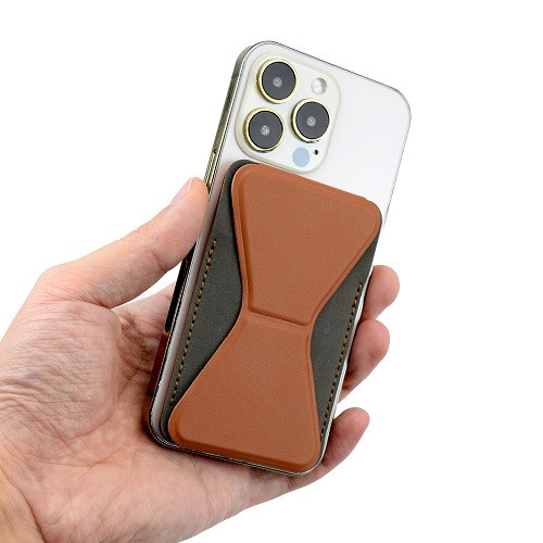 Newton PU Phone Stand & Card Holder 