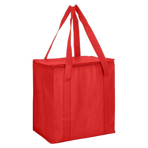 Non Woven Cooler Bag with Zipped Lid 