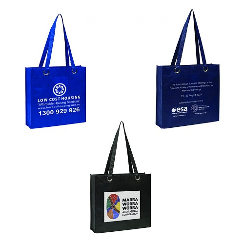 Non Woven with Metal Eyelets