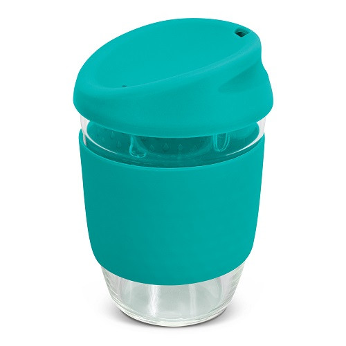 350ml Reusable Glass Coffee Cup 