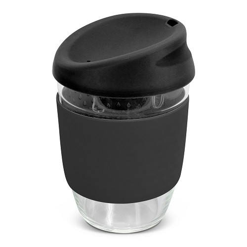 350ml Reusable Glass Coffee Cup 