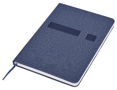 A5 Notebook with phone holder 
