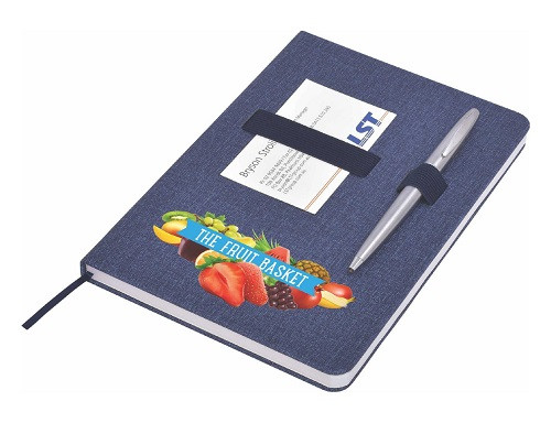 A5 Notebook with phone holder 