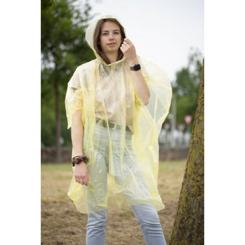 Foldable Translucent PVC Poncho 