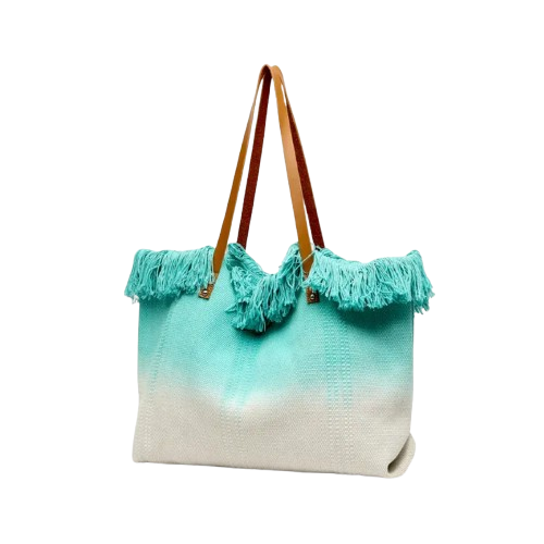 Personalised Canvas Beach Tote Bag