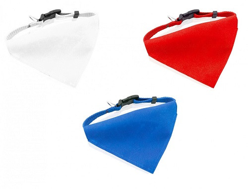 Pet Collar Bandana with Adjustable Buckle