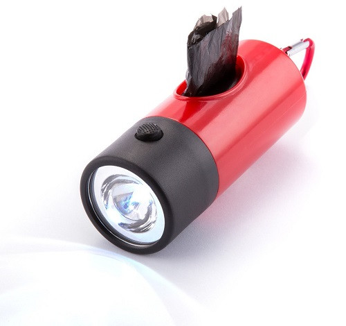 Pet Waste Bag Dispenser with Torch 