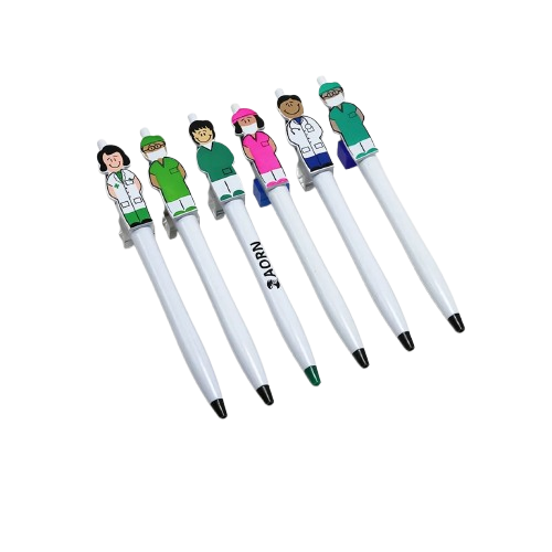 Plastic Pen with Doctor Clip