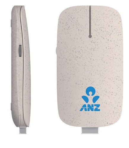 Wheat Bio-degradable Wireless Mouse