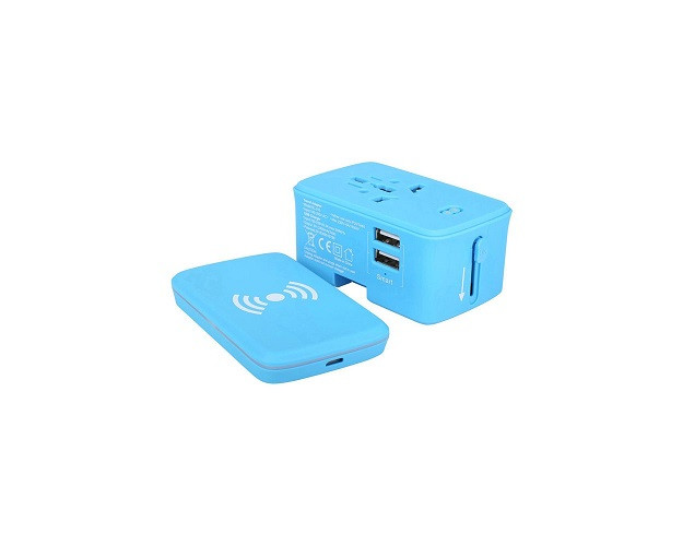 Travel Adaptor with Wireless Charger 