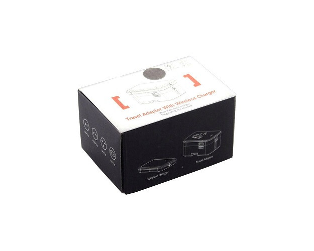Travel Adaptor with Wireless Charger 