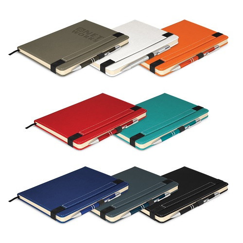 Hardcover Notebook with Pen