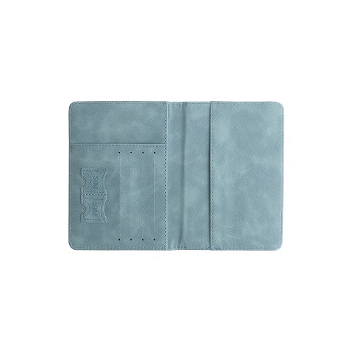 RFID Multifunctional PU Leather Passport Holder 