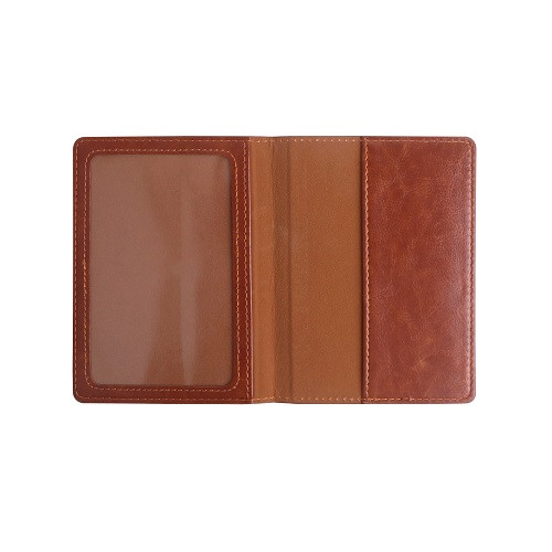 RFID PU Leather Passport Holder 