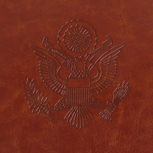 RFID PU Leather Passport Holder 