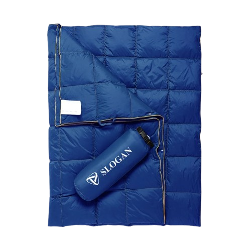 Recycled Travel Puffy Blanket 