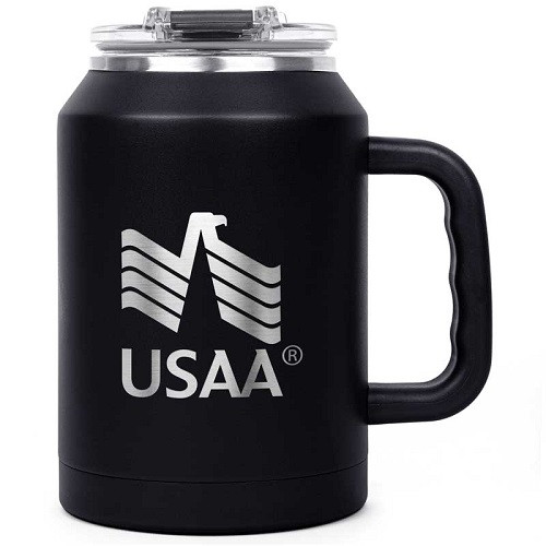 Rhino Mug & Straw Lid with Locking Flip Closure 50oz 