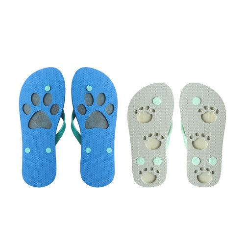 Rubber Talking Footprint Thongs