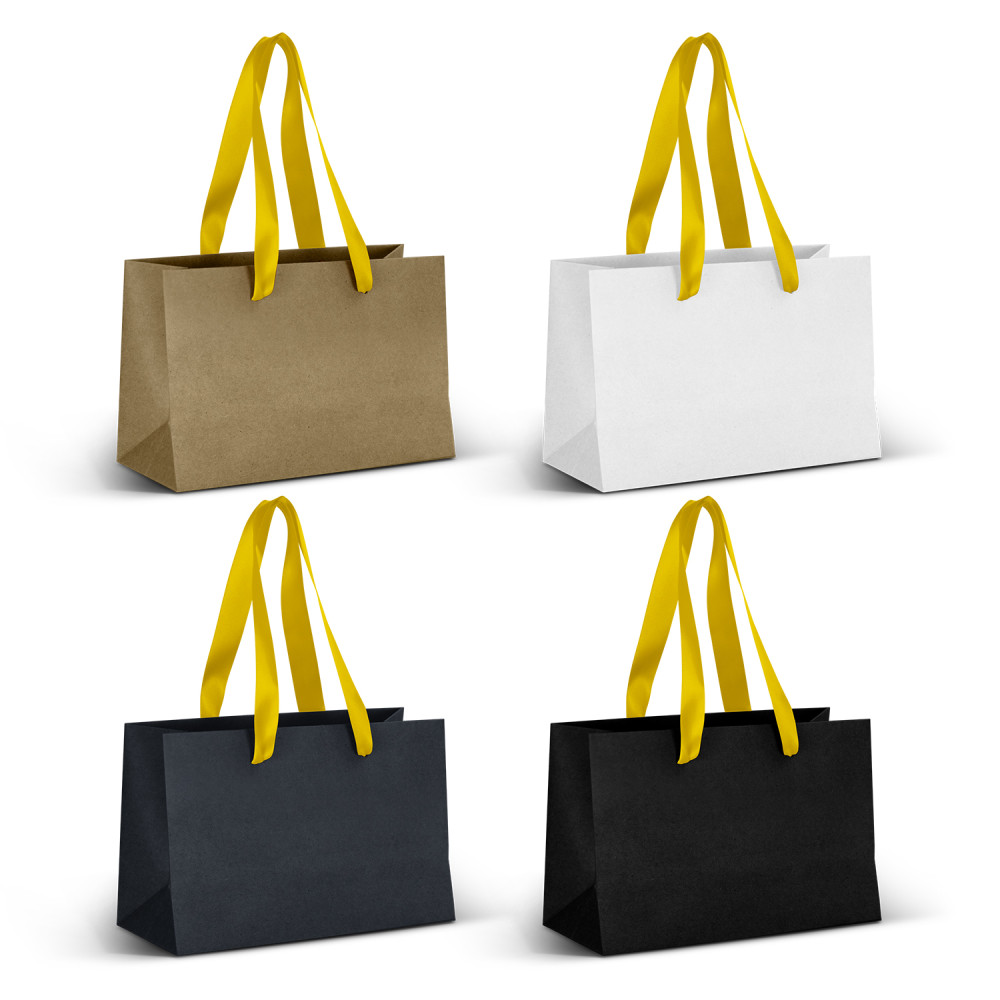 Small Ribbon Handle Paper Bag 