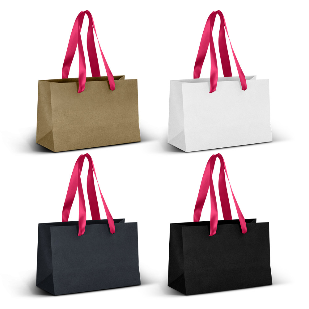 Small Ribbon Handle Paper Bag 