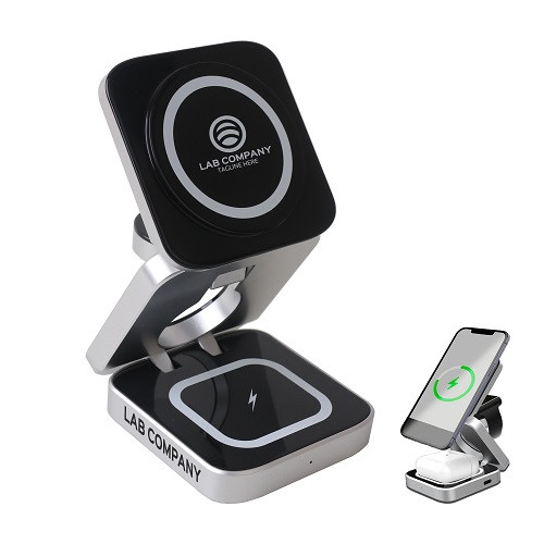 Standard 3 in 1 Foldable Wireless Charger