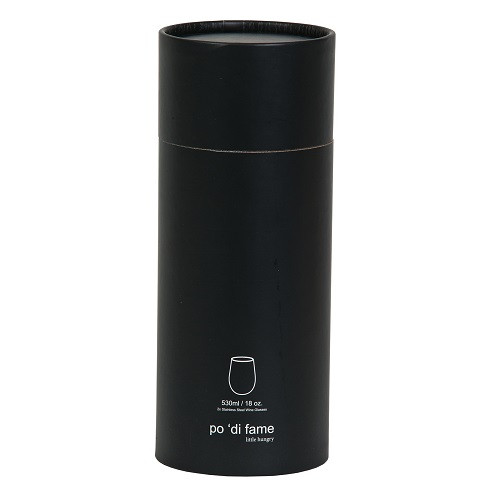 Stemless Stainless Steel Wine Glass Set 