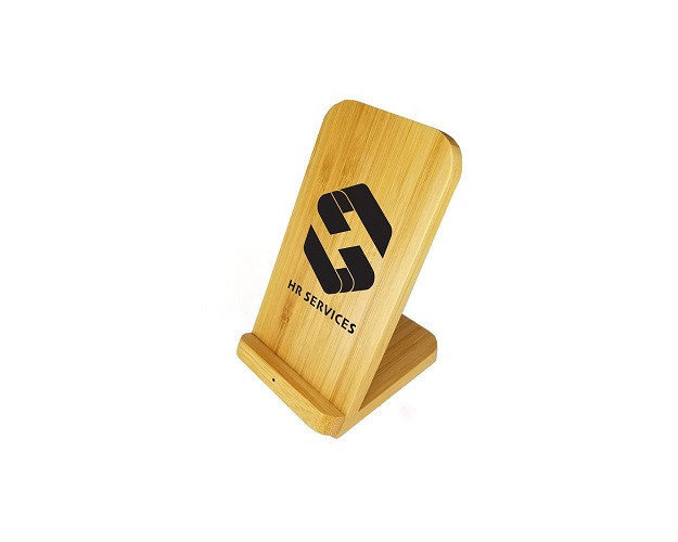 Fast Wireless Bamboo Charger 