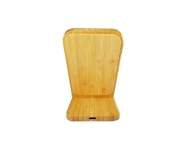 Fast Wireless Bamboo Charger 