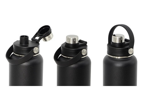 Sumo 1Lt Vacuum Bottle, Black 