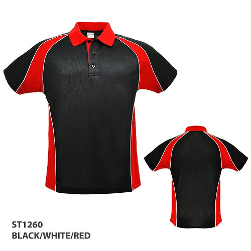 Polo Shirt With Contrast Stripe Design 