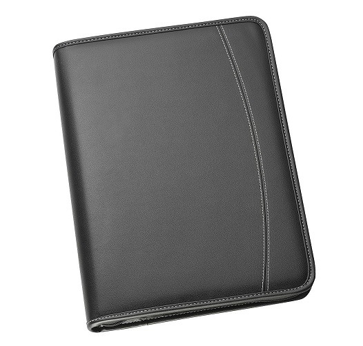 A4 Zippered Compendium with Removable 3 Ring Bind