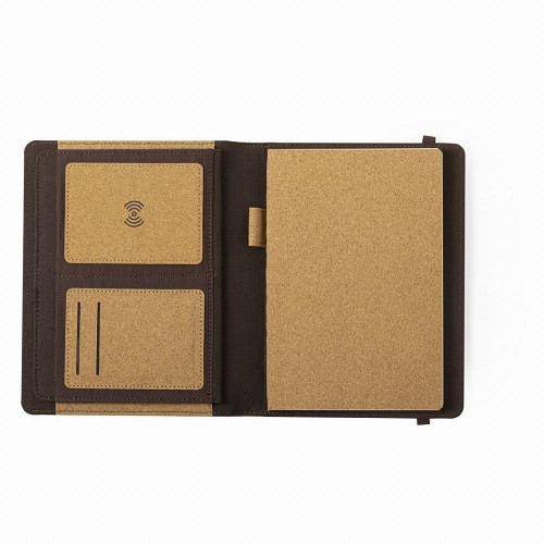 A5 Notebook with Wireless Charger 