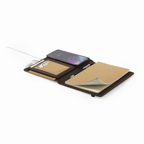 A5 Notebook with Wireless Charger 